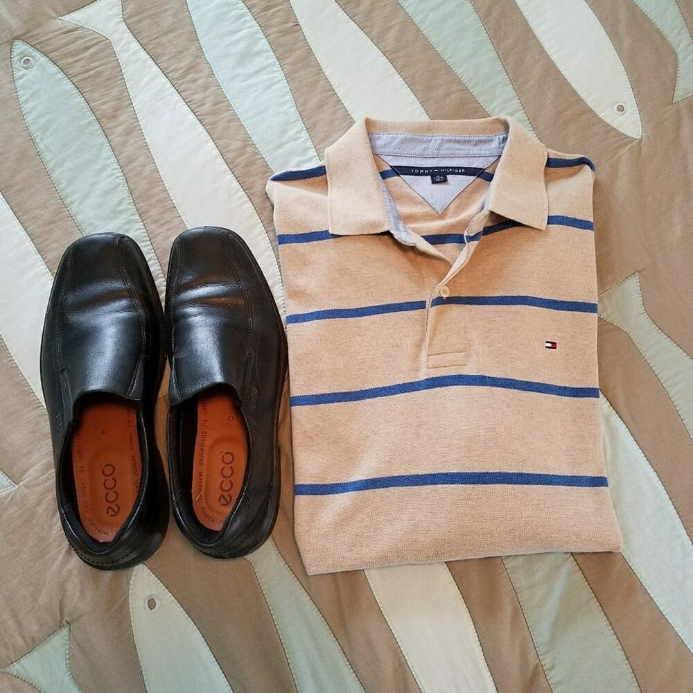 Tommy Hilfiger striped classic polo shirt